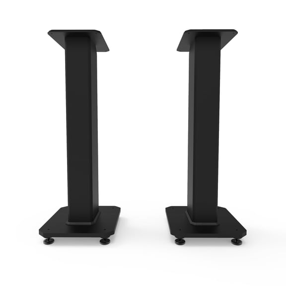 Soportes de suelo para altavoces Kanto SX26 26, universales, rellenables, negros
