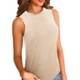 thumbnail image 4 of Sherrylily Women Tank Tops Crew Neck Sleeveless Casual Loose Fit Tee Shirts S-2XL, 4 of 7