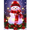 thumbnail image 1 of 5D DIY Kit Muñeco Nieve Navidad Del 30x40cm, 1 of 9