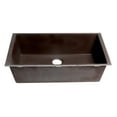 thumbnail image 6 of ALFI brand AB3322UM-C Chocolate 33" Single Bowl Undermount Granite Composite Kitchen Sink, 6 of 9