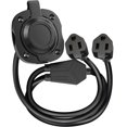 thumbnail image 1 of Cargador RV Shore Power Inlet, 15 A, 125 V, con cable de 18 m, 1 of 7