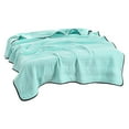 thumbnail image 2 of Solid Color Washed Cotton Air Conditioner Quilt Green,1 Solid Color Washed Cotton Air-Conditioning Quilt, 2 of 9