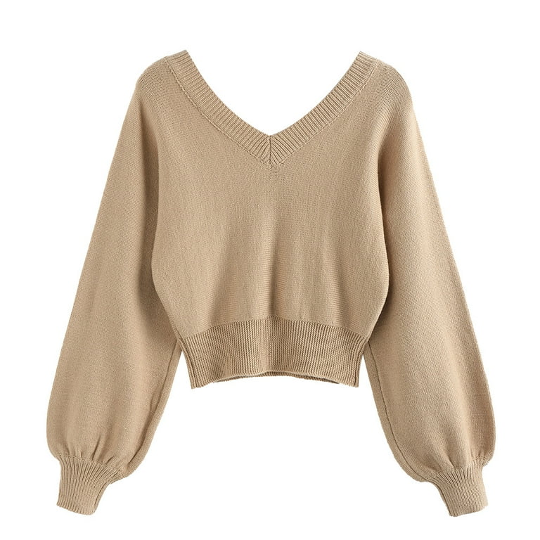 Zaful cropped deals sweater