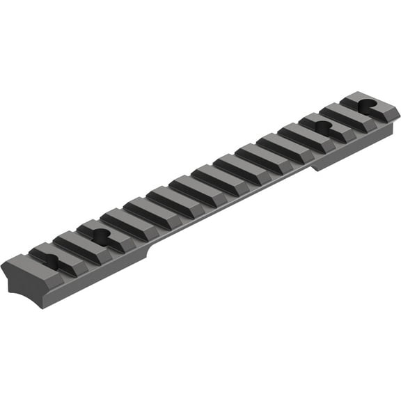 Leupold 1-Piece Backcountry Cross-Slot Scope Base Savage 110, Axis Round Rear Short Action 8-40 Screws Matte Black