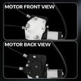 thumbnail image 5 of MOCA AUTOPARTS Front Left Power Window Regulator w/ Motor Fit for 1998-2003 Dodge Durango & 2000-2004 Dodge Dakota, 5 of 10
