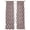 Multi, variant on Pink Bow Sheer Curtains 96 Inch Length 2 Panels Set, Black Beige Vintage Striped Sweet Art Voile Window Treatment Semi Sheer Long Curtains Drapes for Bedroom/Living Room/Kitchen 52"x96"x2