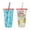 Blue, variant on Zak Designs Hello Kitty Peeps 2pk Blue 25oz PP Straw Tumbler Set