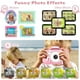 thumbnail image 5 of Cámara digital para niños, foto de 20 MP y vídeo HD de 1080p, lente dual, cámara para selfies, zoom 8x, apagado automático, tarjeta TF de 32 GB incluida, color rosa, 5 of 5