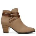 thumbnail image 3 of LifeStride Womens Jezebel Ankle Booties - Medium & Wide Width, 3 of 9