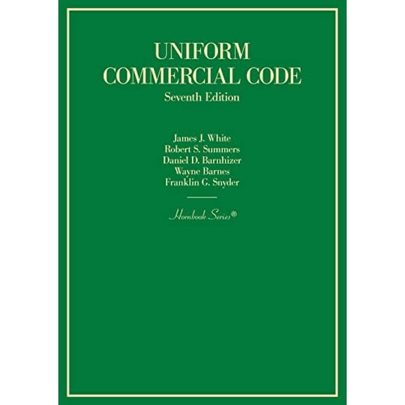 Pre-Owned Uniform Commercial Code (Hornbooks), 9781683285205, 1683285204, Hardcover, 7 edition