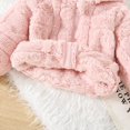 thumbnail image 6 of Hotiary 6M-3T Toddler Baby Girls Winter Warm Fleece Coat Zipper Jacket Top Stand Collar Outwear For Holiday, Everyday, Birthday, Outdoor, 6 of 9