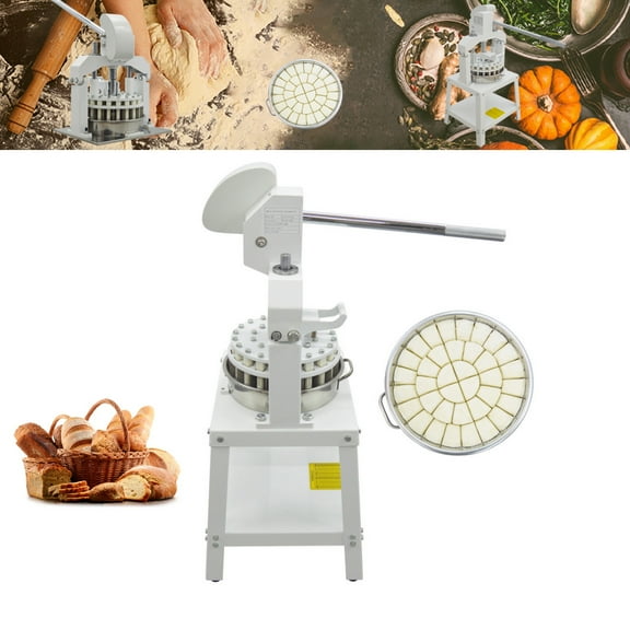 INTSUPERMAI Manual Dough Divider 36pcs Hand Press Dough Cutter Bakery Machine