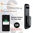 thumbnail image 5 of Smart Door Lock For Lock With WiFi Biometric Fingerprint Lock With Fingerprint/Password/RFID Card/Key/APP Unlock ,Easy to Installation and Use, 5 of 7