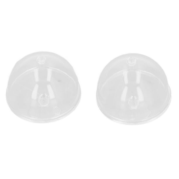 Contenedor de velas en miniatura 2 piezas 1:12 lata de velas para casa de muñecas contenedores de velas en miniatura transparentes para accesorios de casa de muñecas ANGGREK Otros
