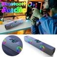 thumbnail image 2 of Kabnic Haut-Parleurs Bluetooth pour la Maison Haut-Parleur Bluetooth Sans Fil Caisson de Basses avec Diaphragme Son pour Ordinateur Portable à la Maison, 2 of 9
