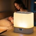 thumbnail image 6 of PRETXORVE Rechargeable Long Life Night Light Eye Care Bedside Lamp Feeding Light Bedroom Sleep Light Clock Table Lamp, 6 of 6