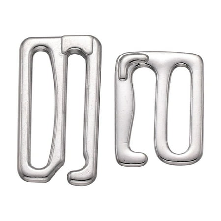 50 Pcs Underwear Buckle Bra Strap Adjustment Buckle Bra Strap Slide Ring Bra Buckle