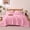 Pink, variant on Sleep Zone Seersucker Stripe Comforter Set Twin/Twin XL, OEKO-TEX Ultra-Soft Down Alternative Bedding, All-Season Breathable, Stay-Put Corner Loops, Machine Washable (Pink, Twin/Twin XL)
