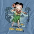 thumbnail image 2 of Betty Boop T-Shirt Hula Honey Unisex Graphic Tee For Men & Women, 2 of 7