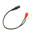 thumbnail image 3 of OULII 1Pack Y Cable 3 5mm Stereo Female To 2 X Male Adapter For Stereo Audio Jack And Home Audio Setup, 3 of 4