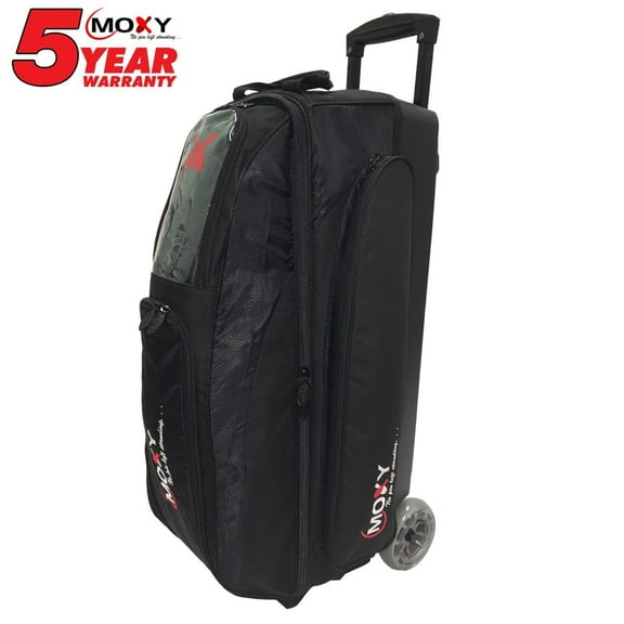 Moxy Blade Triple Roller Bowling Bag - Black