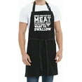 thumbnail image 4 of sidao Funny Grill Aprons for Men - May The Forks Be With You - Men’s Funny Chef Cooking Grilling BBQ Aprons with 2 Pockets - Birthday Father’s Day Christmas Gifts for Dad, Husband, Movie Fans, 4 of 6