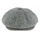 thumbnail image 2 of Prettyia LANA TWEED NEWSBOY DRIVING IVY GORRO DE GOLF PLANO HOMBRE CABBIE Gris claro Colcomx Gorra de boina de vendedor de periódicos, 2 of 3