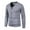 Grey, variant on Mens Cardigan Coats Long Sleeve Winter Fall Button Solid V Neck Slim Fit Warm Sweater Casual Cardigans Tops