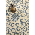 thumbnail image 3 of Pasargad Home Kensu 176" x 209" Hand-Knotted Lamb's Wool Area Rug in Ivory/Camel, 3 of 5