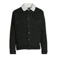 thumbnail image 5 of George Men’s Faux Sherpa Denim Jacket, 5 of 5