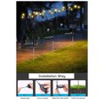 thumbnail image 4 of Labymos 2 Packs 6-head Solar Swaying Firefly Lamps Intelligent Light Control Outdoor Waterproof Ground Plug, 4 of 8