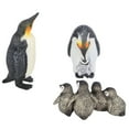 thumbnail image 3 of 3 figuras de pingüino de vinilo, seguras, sin olor, vívidas y pequeñas, para niños mayores de 3 años., 3 of 14