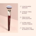 thumbnail image 3 of Pozyie BK Beauty Double Makeup Brush Set (2-piece) 115,116 – Foundation, Concealer and Blending Brush. Suitable for liquids, creams and non-irritating, ultra-soft facial makeup brushes., 3 of 7