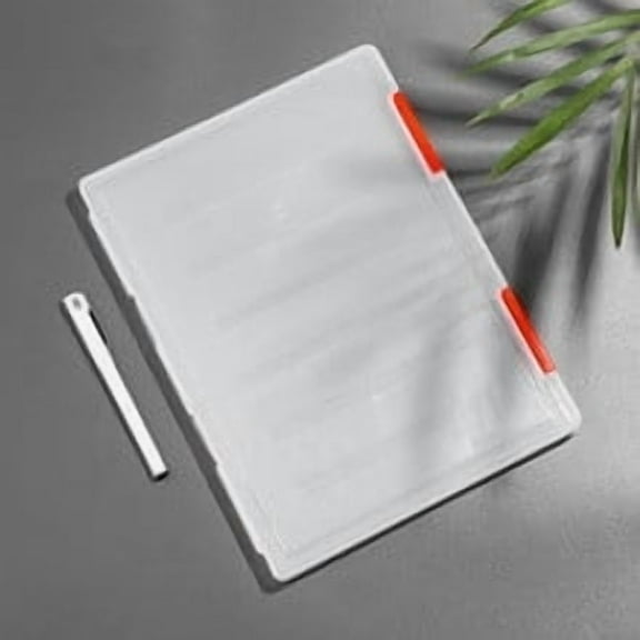 A4 Transparent Document Storage Box Clear Plastic Document Paper Filling Case File Box