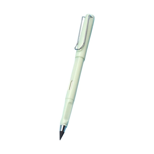Methold Lápiz sin tinta tecnología duradera bolígrafo boceto artístico accesorios de papelería mágica herramienta suministros escolares Kits de experimentos de química Verde claro
