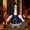 155 - Blue, variant on Aurorax Fall Porch Goose Outfit 19 inch,Goose Clothes for Cement Goose Porch Goose 23"/17",Autumn Porch Goose Clothing Accessories for Yard Outdoor Garden