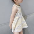thumbnail image 5 of Forzero Summer baby girl lace polka-dot dress, small fresh baby polka-dot sleeveless princess dress, suitable for wedding parties and holiday parties, soft and breathable, 5 of 7