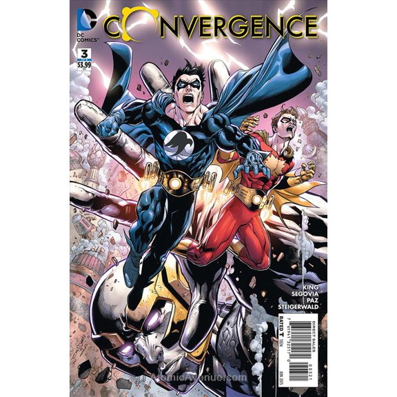 Convergence #3A VF ; DC Comic Book