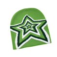 thumbnail image 5 of Women Knit Hat with Star Pattern Slouchy Beanie Soft Lightweight Warm, 5 of 8