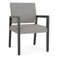 thumbnail image 1 of Pemberly Row Waiting Reception Guest Chair Wood Frame in Gray, 1 of 5