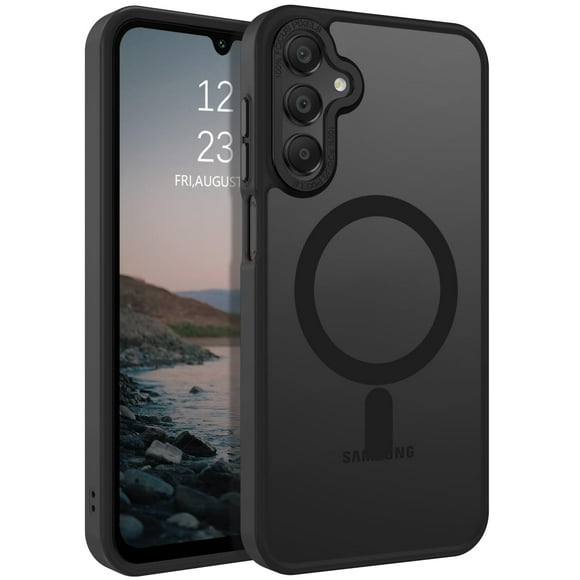 Funda de teléfono BENTOBEN magnética translúcida para Samsung A15 5G