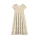 thumbnail image 5 of Girls Summer Dress Tween Dresses Short Sleeve Polka Dot Maxi Dress with Pockets Casual Summer Party Dresses for Kids Ages 3-10 ,Sie:140, 5 of 6