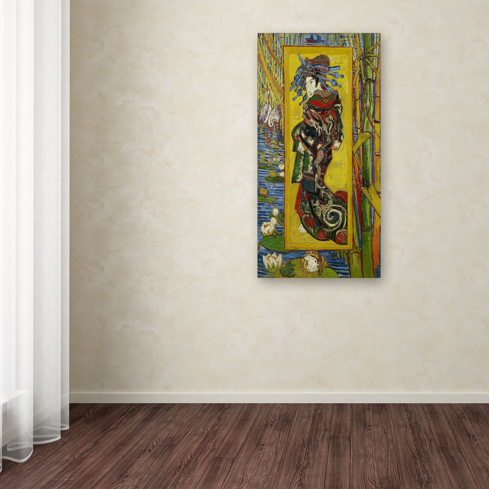 Van Gogh 'Courtesan After Eisen' Canvas Art