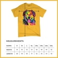 thumbnail image 5 of Tee Hunt Dean Russo Cute Neon Dog T-Shirt Adopt A Pet Colorful Pet Men's Tee, Yellow, Large, 5 of 5