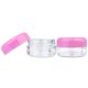 thumbnail image 3 of Frascos para Viaje Beauticom 15 mL Tapa Rosa (24 Piezas), 3 of 6