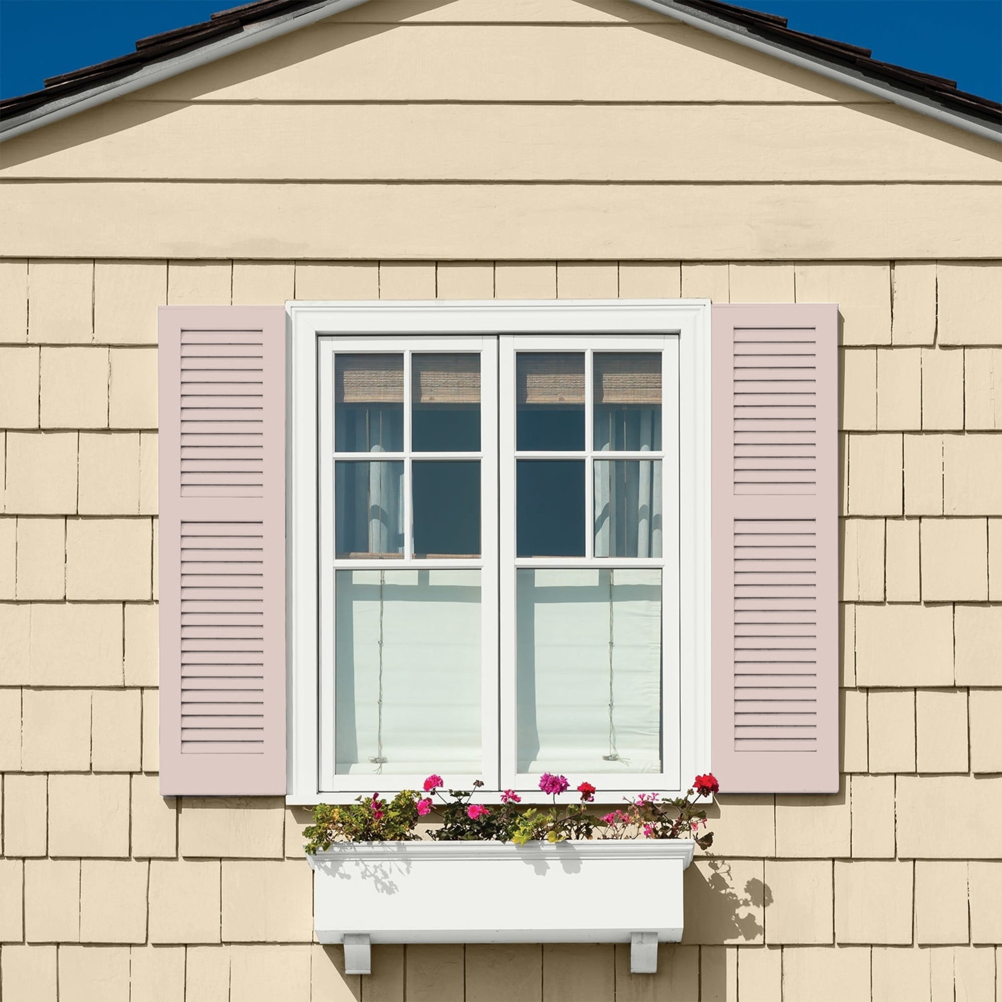 Glidden Fundamentals Kangaroo Paw / Pink, Satin Exterior Paint, 5 Gallon