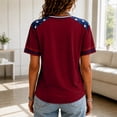 thumbnail image 4 of Women's 9/11 25th Anniversary Shirt We Will Never Forget 9/11 Tee 25th Anniversary Flag Shirt for Women, 4 of 4