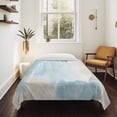 thumbnail image 4 of Teal Ombre Marble Large Tapestry for Bedroom Wall Hanging Tapestry,Yellow Modern Geometric Abstract Art Ceiling Backdrop Tapestries Poster Blanket Wall Decor for Teens Room Living Room Dorm 85" x 90", 4 of 8