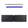 thumbnail image 3 of Mini teclado inalámbrico Bluetooth plegable recargable P2P3, 3 of 8