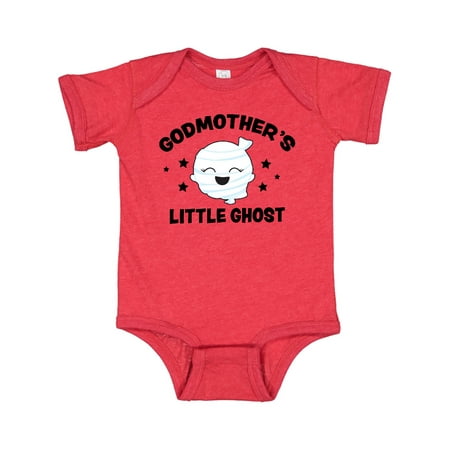 

Inktastic Cute Godmother s Little Ghost with Stars Gift Baby Girl Bodysuit